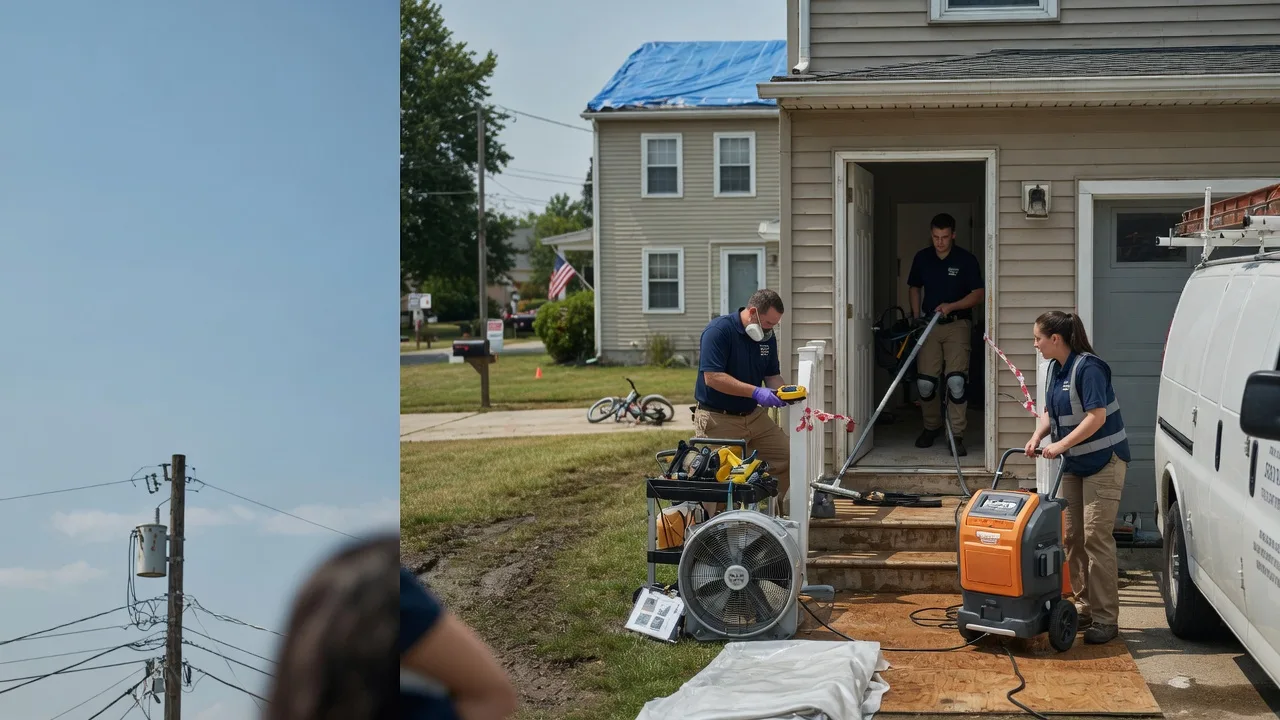 Water Damage Repair in Carp Lake, MI near me